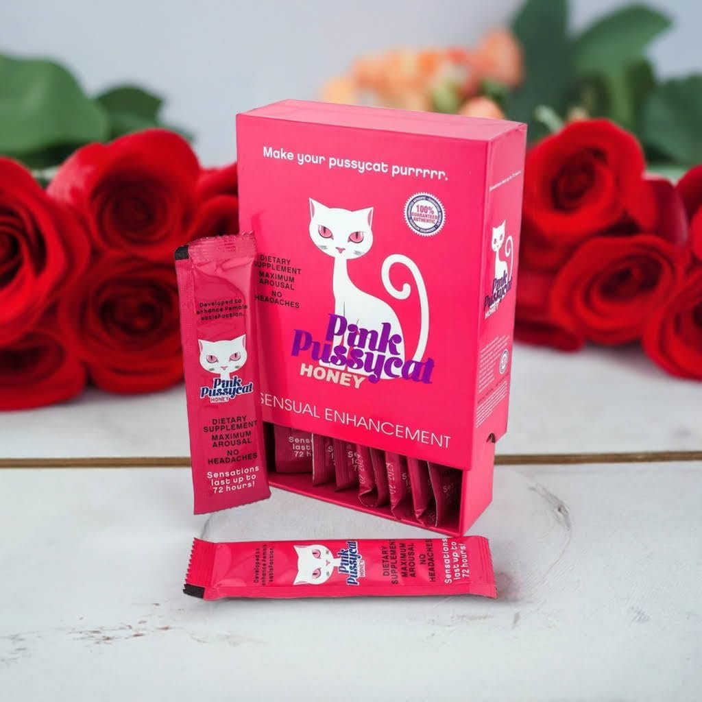 Pink Pussycat Premium Honey Blend 12-Pack Display Box - Image 2