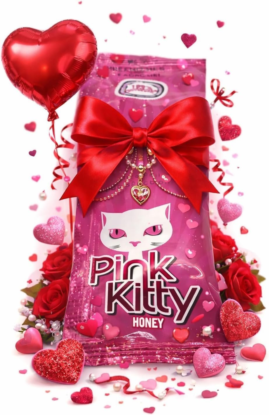 Individual Squeeze Pouches Honey Blend – Pink Pussycat - Image 2