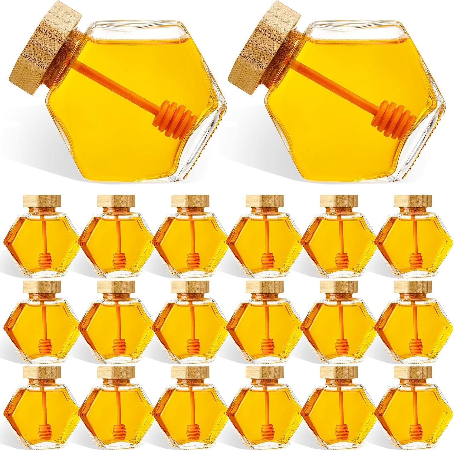 Luxury Hexagonal Honey Jar Presentation Box Set - Image 4
