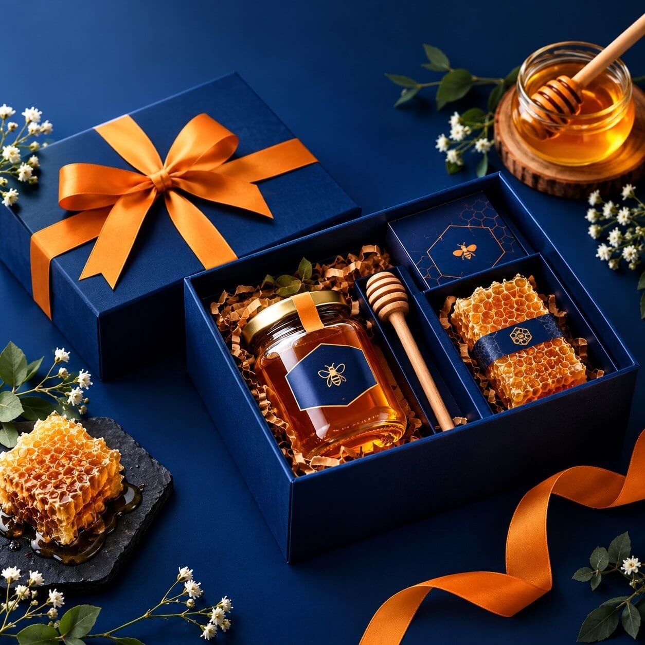 Premium honey gift boxes