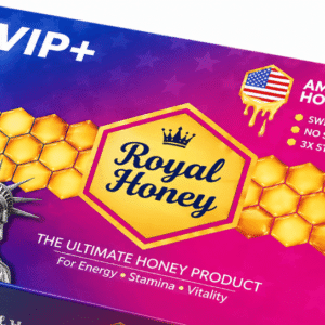 VIP+ Royal Honey Plus American Honey 12-Sachet Display Box